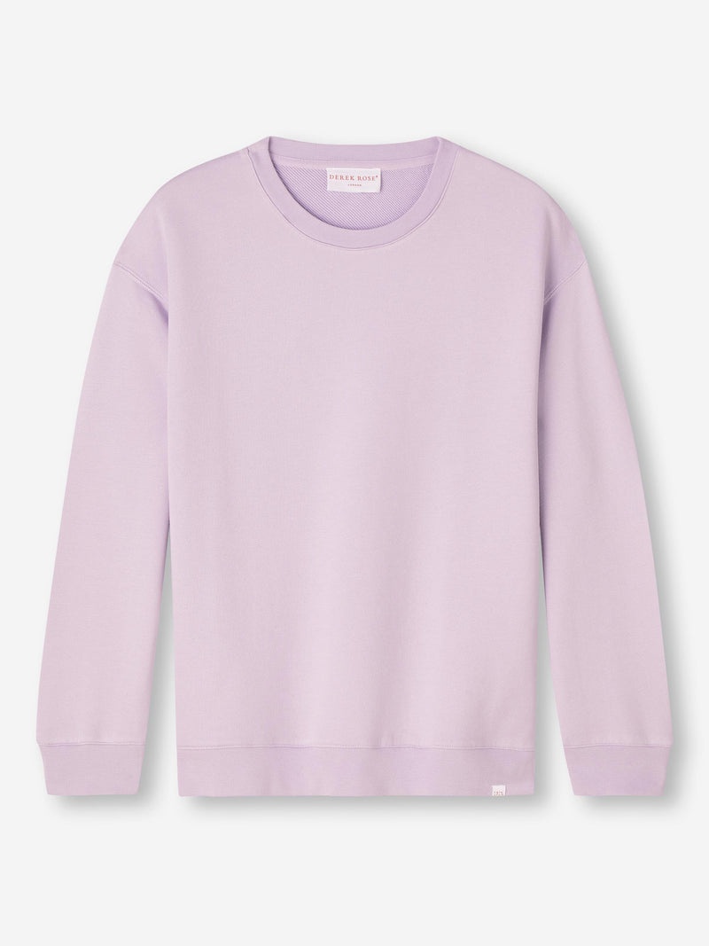 Women's Sweatshirt Quinn Cotton Modal Lilac - 1