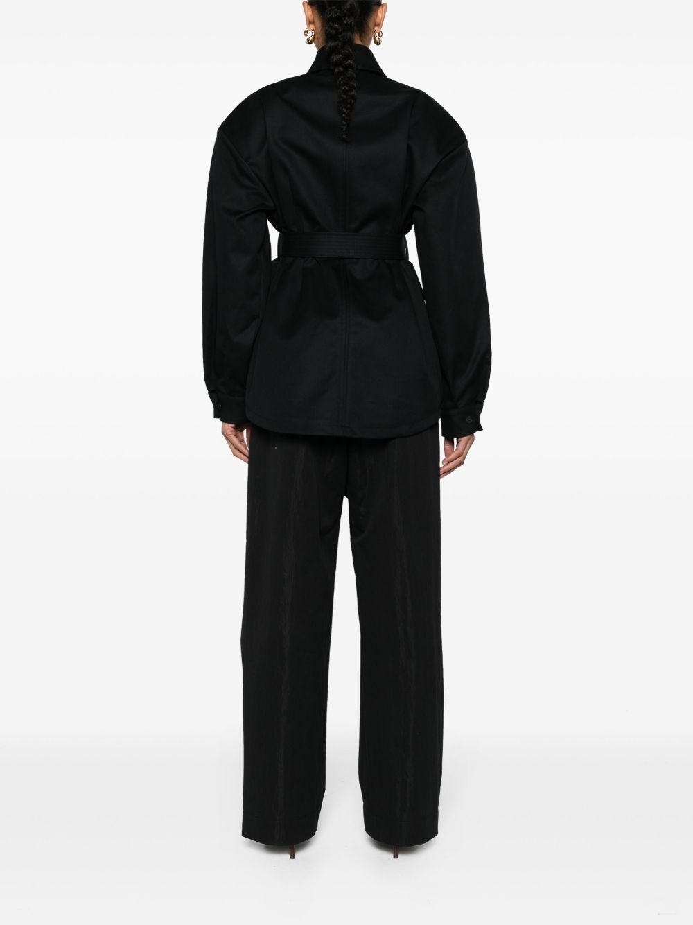 Drill belted parka - 4