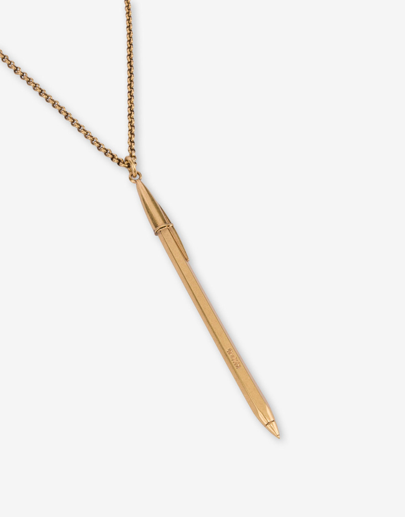 FEATHER PENDANT NECKLACE - 1
