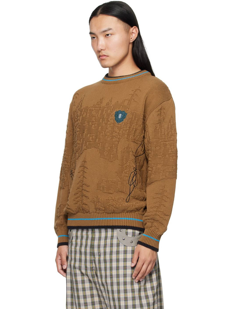 Kiko Kostadinov Brown Fitz Sweater outlook