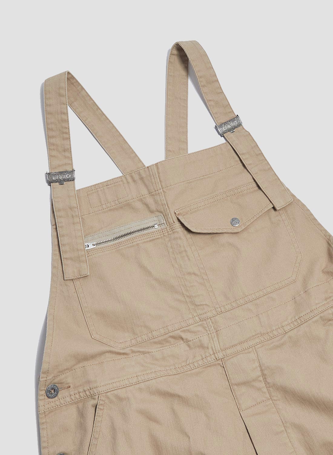 Original Lybro Dungaree Cotton Twill in Tan - 5