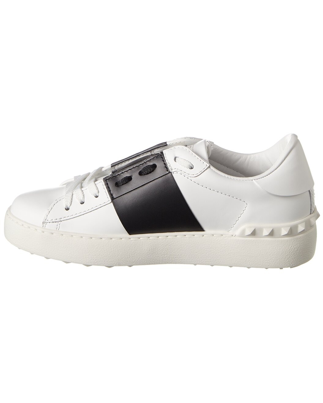 Valentino Rockstud Open Leather Sneaker - 2