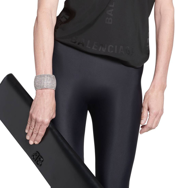 Women's Glam Cuff in Antique Silver 4