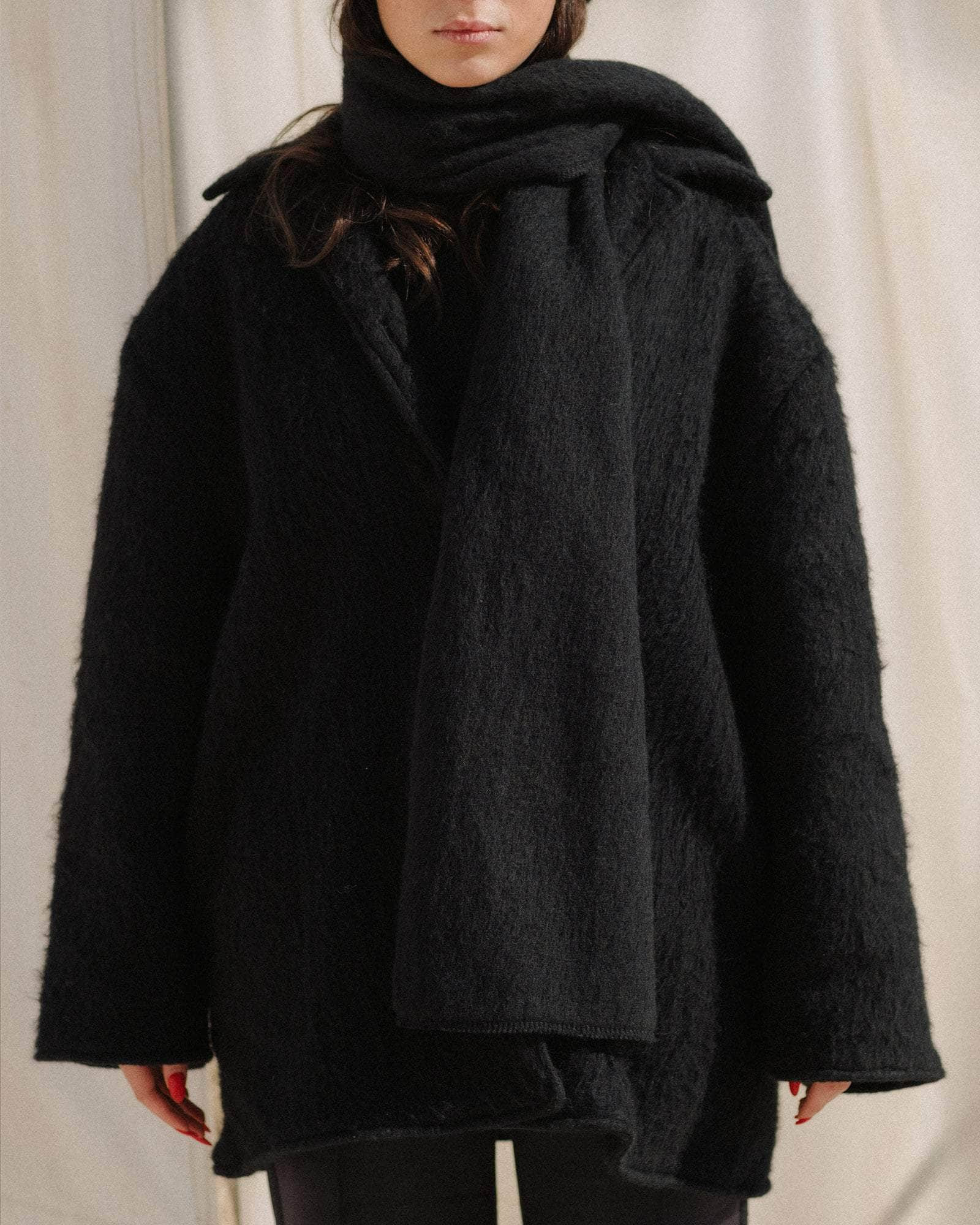 Ser Scarf - Brushed Wool - 2