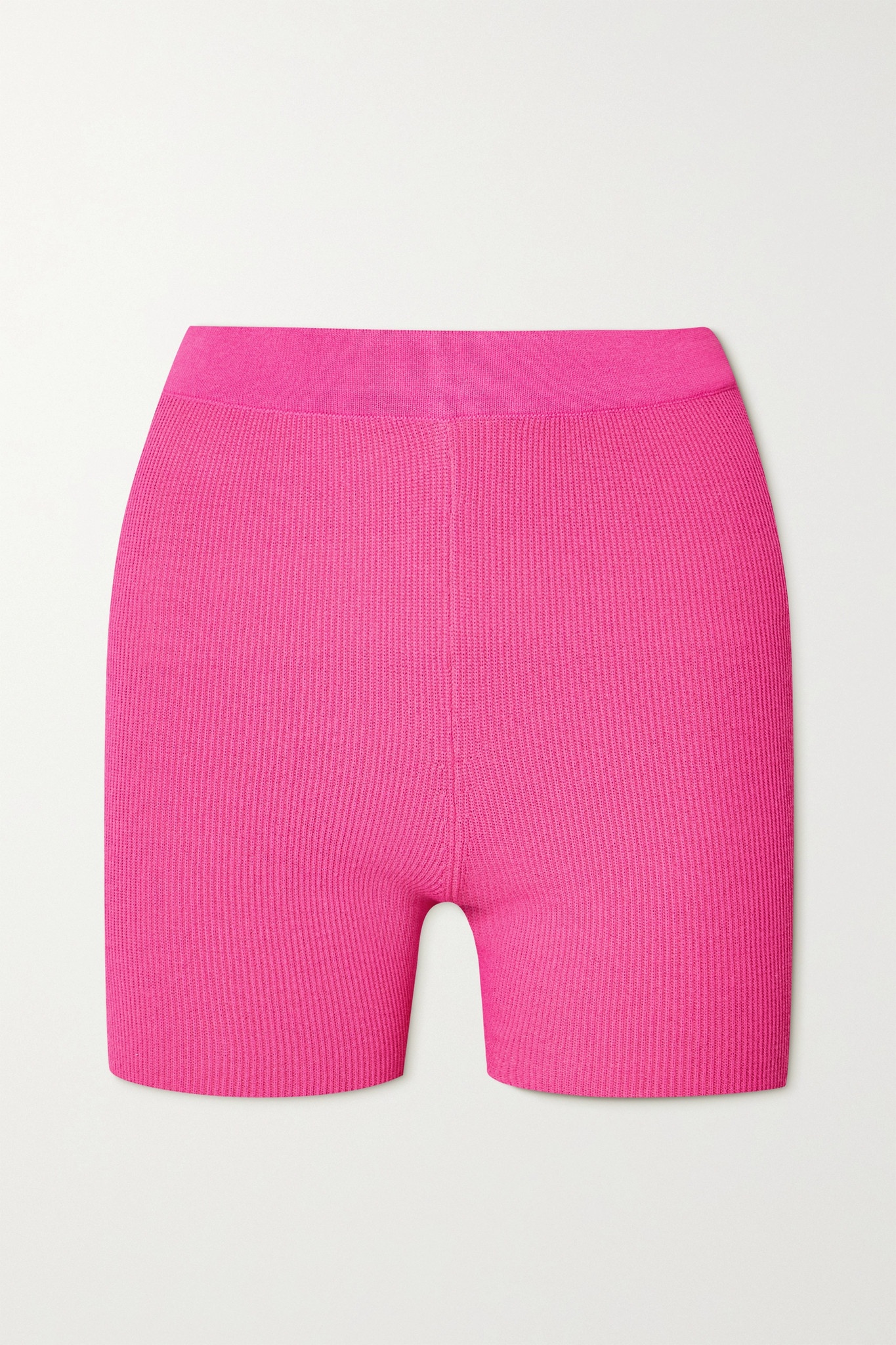 Arancia ribbed-knit shorts - 1