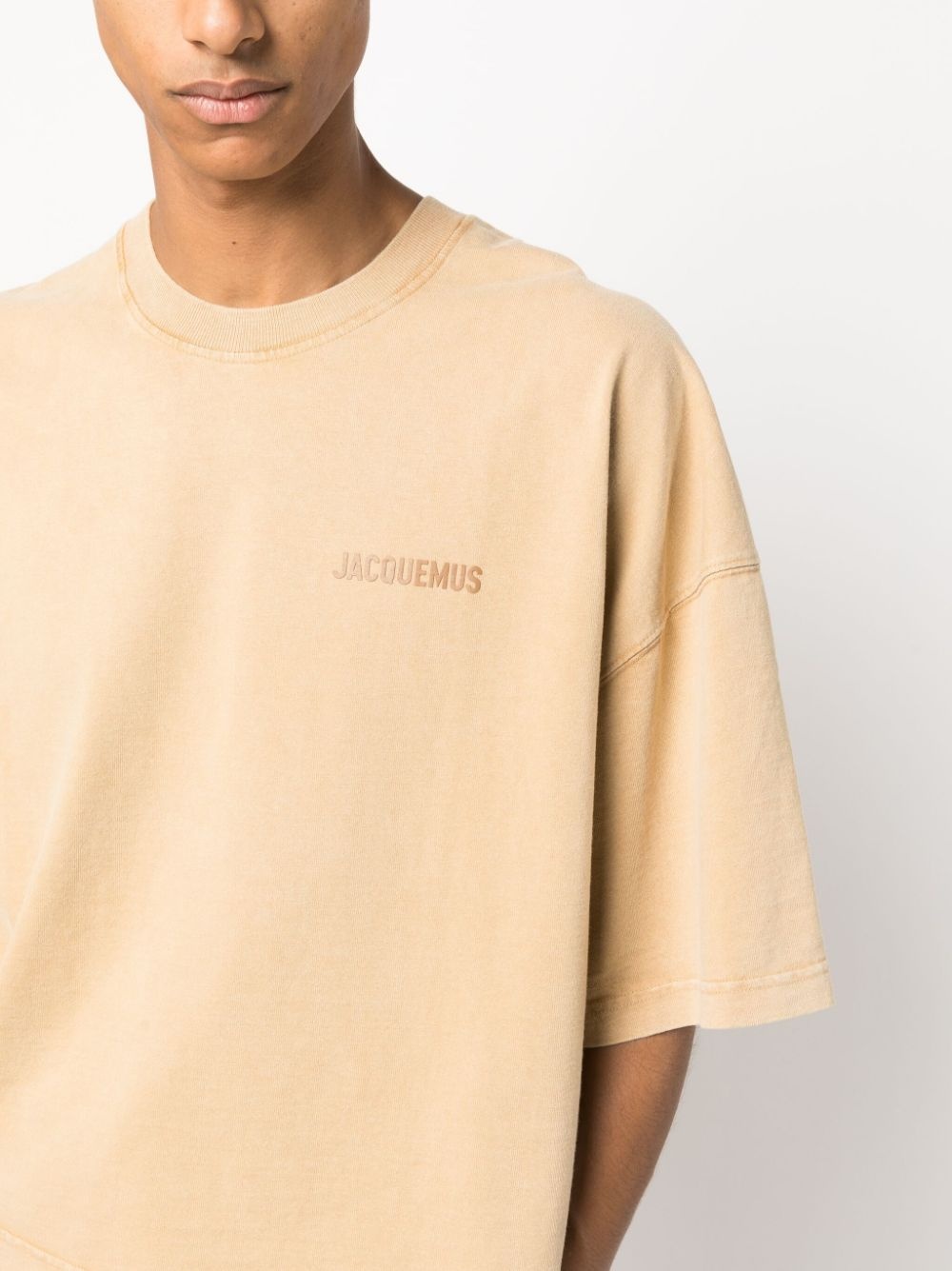 logo-detail cotton T-shirt - 5