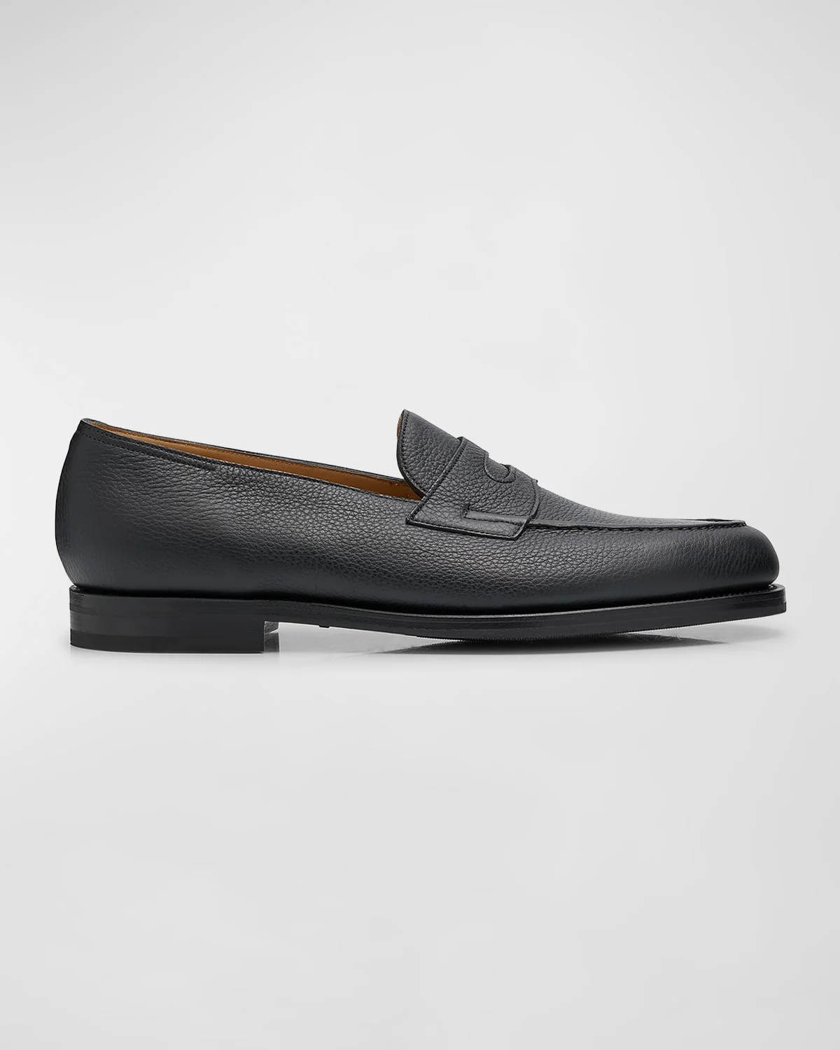 Men's Lopez Soft Grained Leather Penny Loafers - 1