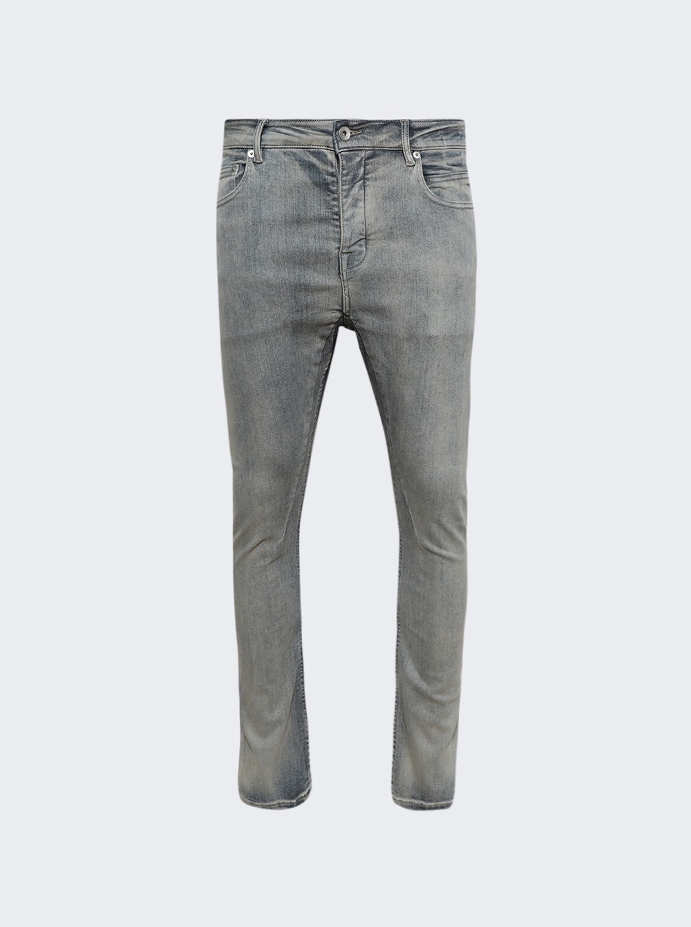 Rick Owens DRKSHDW Detroit Cut Pants Sky thewebster REVERSIBLE