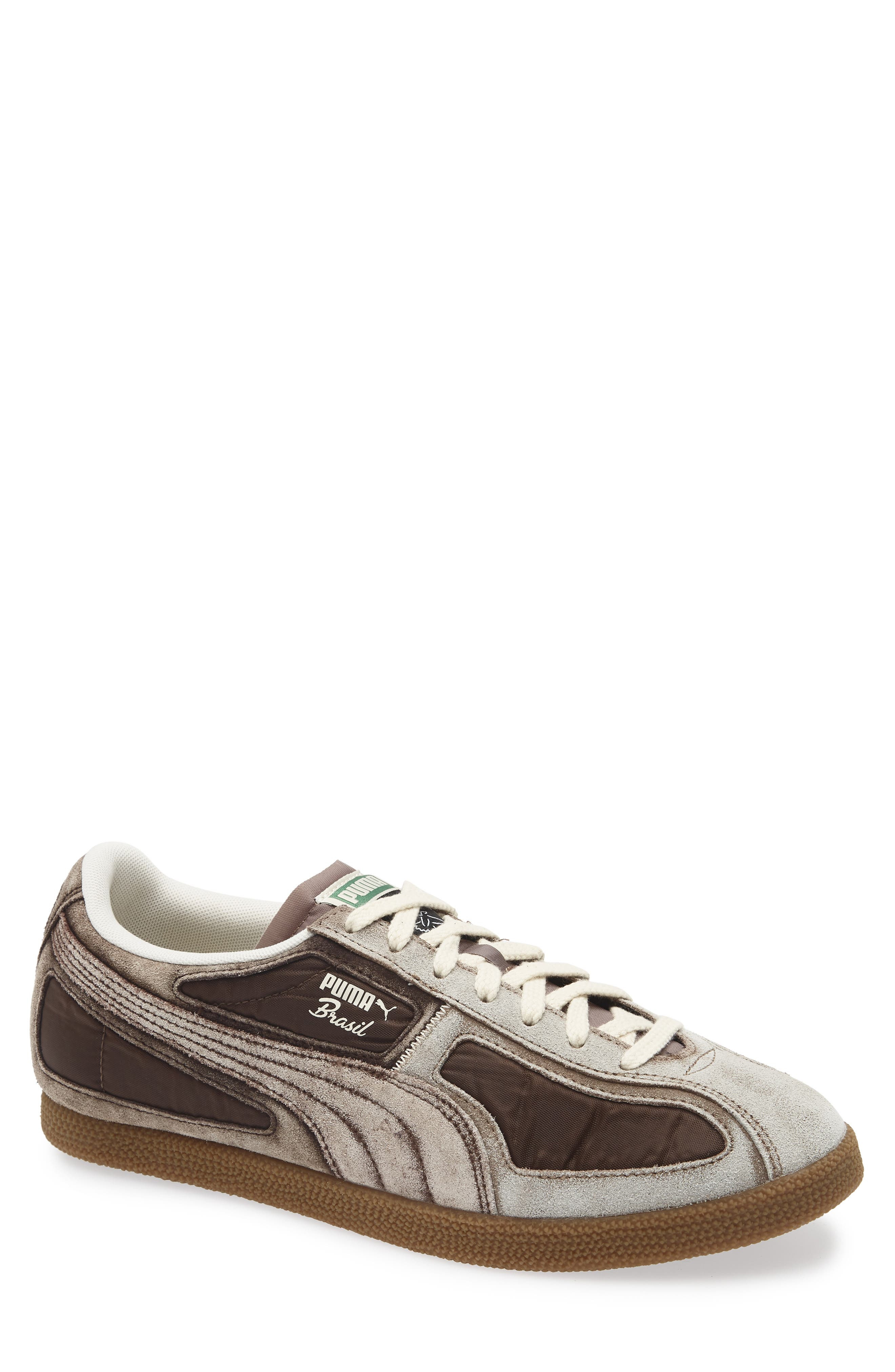 PUMA x KidSuper Brasil Sneaker in Espresso Brown/Totally Taupe at Nordstrom - 1