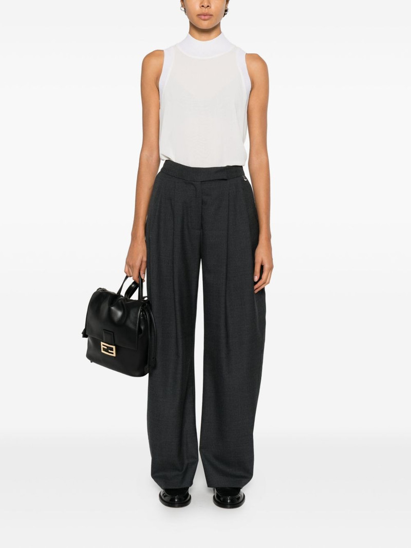 Herno pleated trousers outlook
