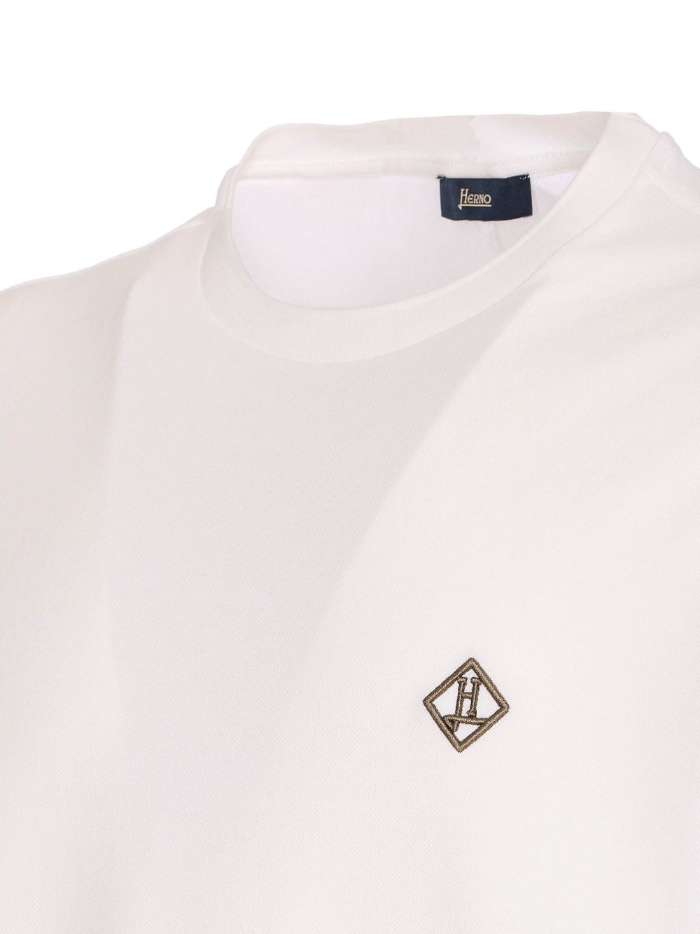 logo-embroidered T-shirt - 3