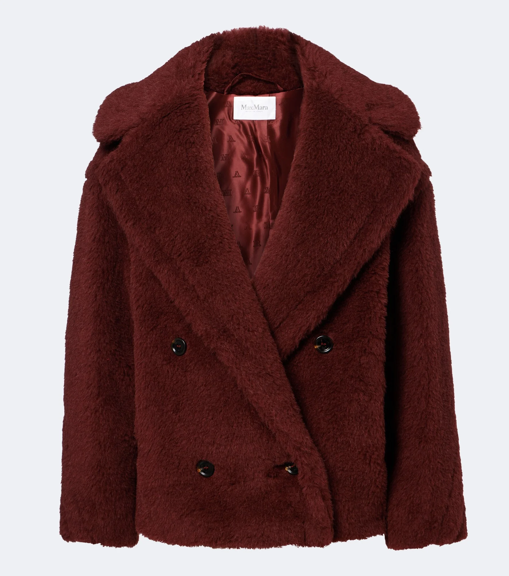 Alpaca, wool, and silk jacket - 1