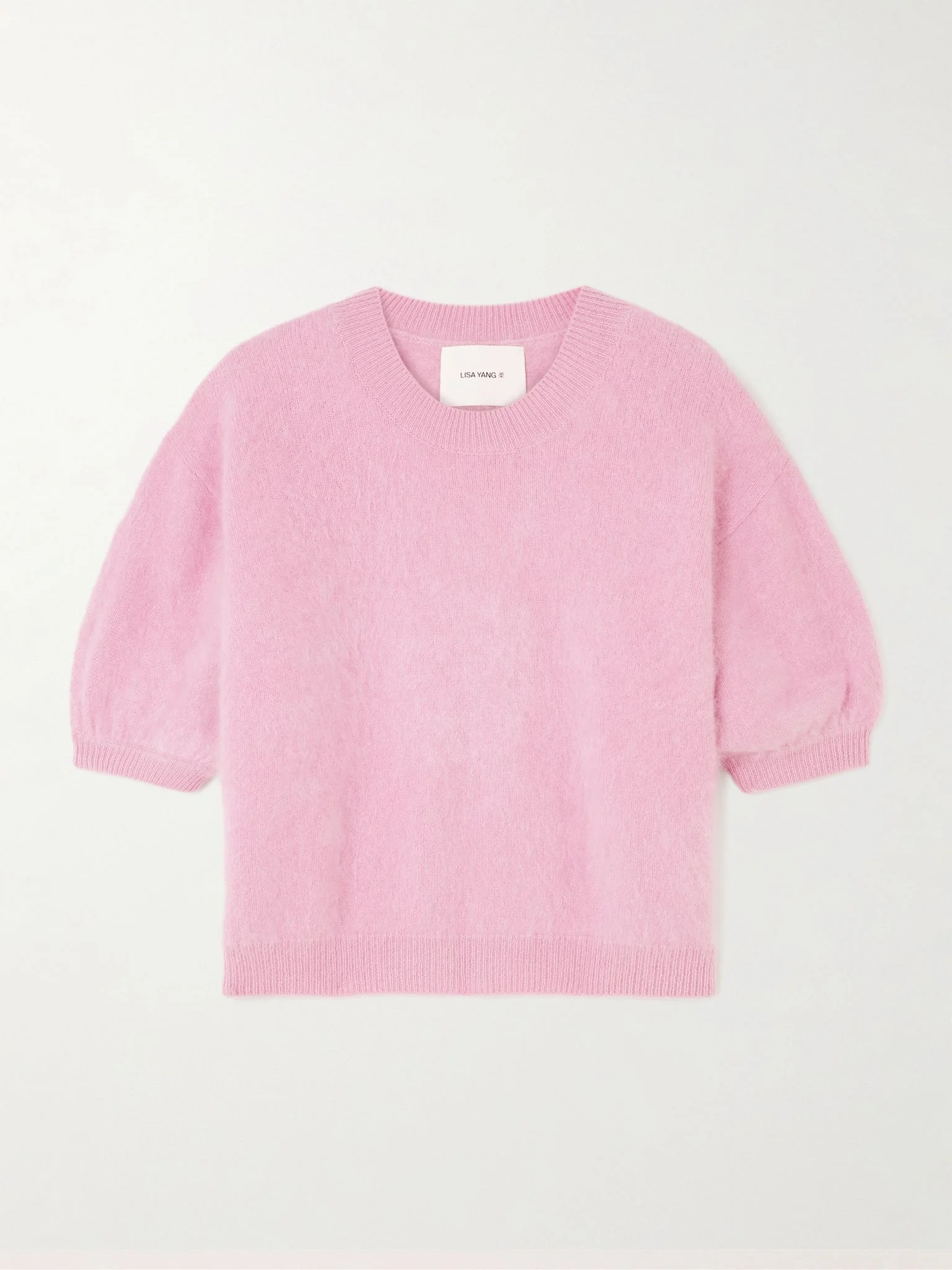 Juniper brushed cashmere sweater Pink - 1