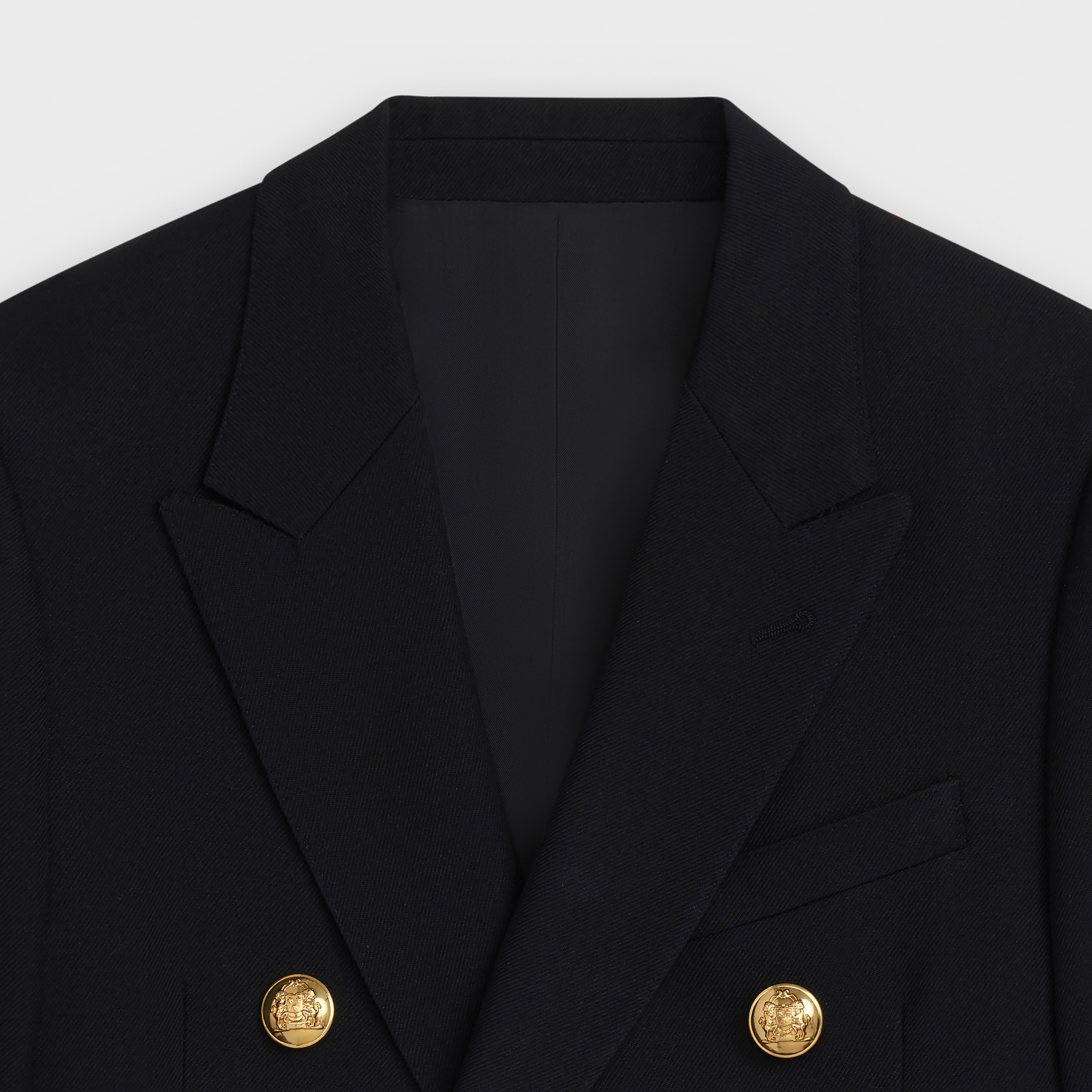 CLASSIC JACKET IN MILITARY GABARDINE - 3