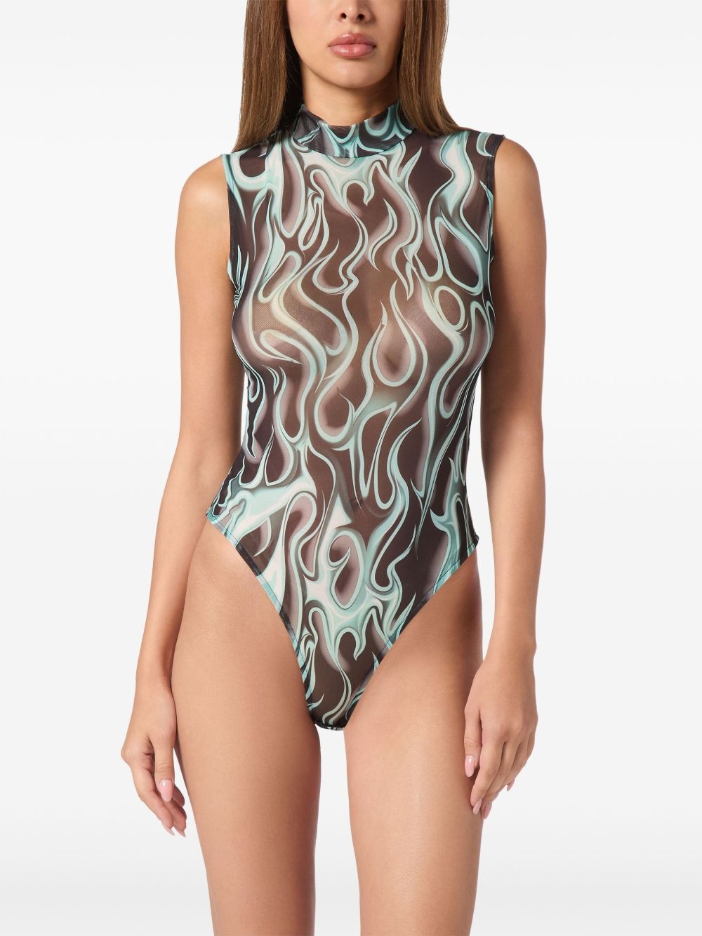 Flame bodysuit - 3