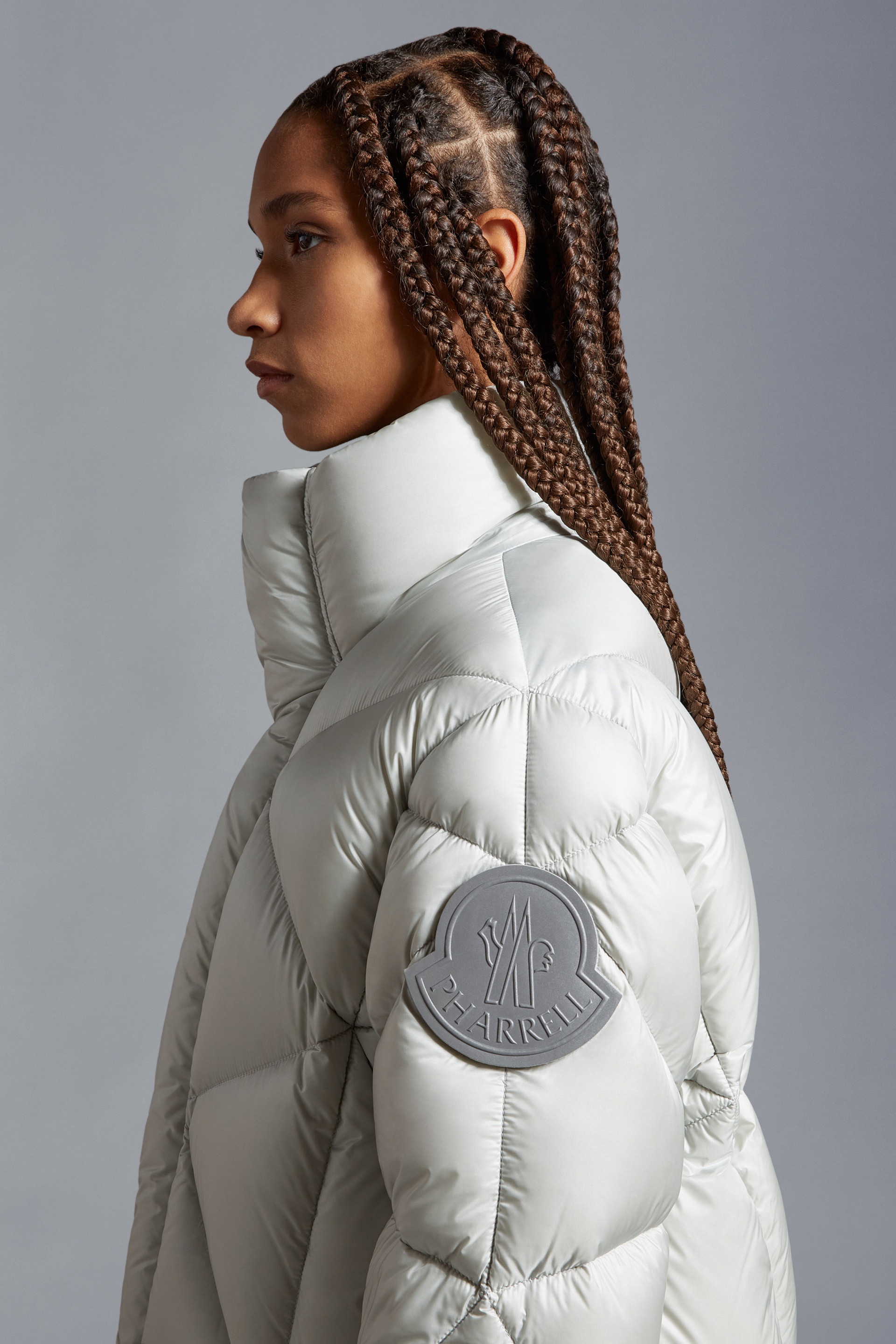 Moncler Genius Moncler X Pharell Williams Oak Short Down Jacket in