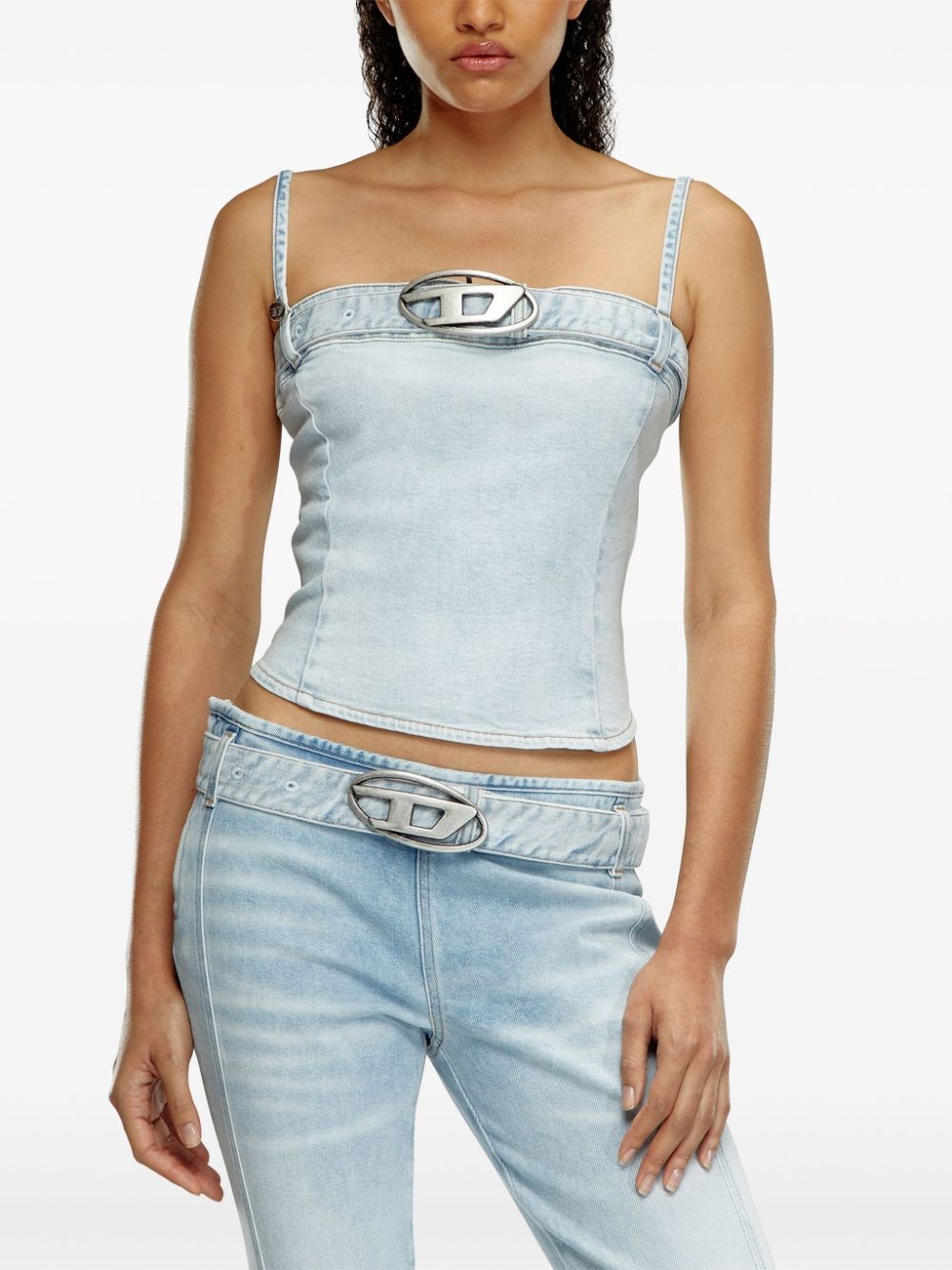 De-Lucy-S denim tank top - 3