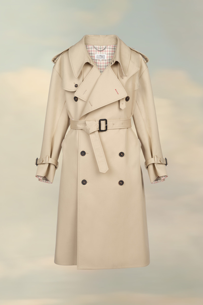 Cotton Trench Coat 1