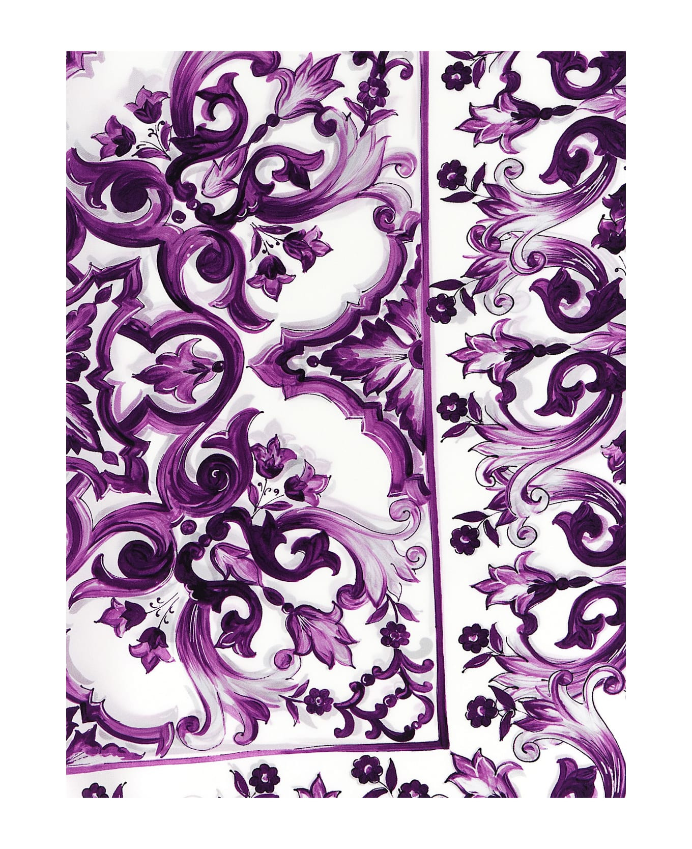 'maiolica' Print Scarf - 3