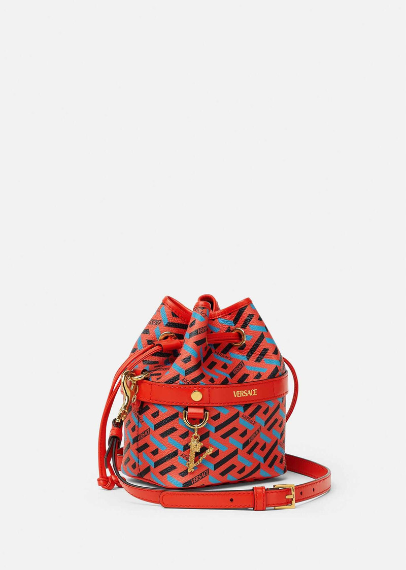 La Greca Signature Mini Bucket Bag 3