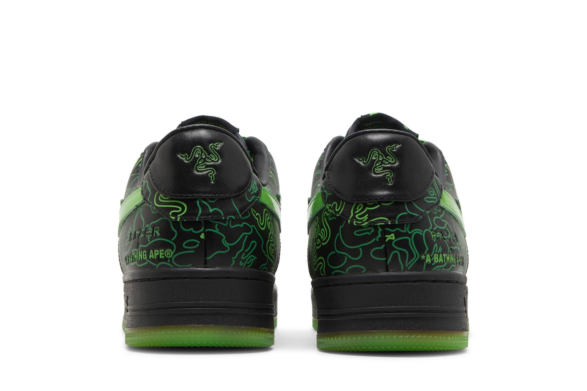 Razer x Bapesta Low M2 'Neon Camo' - 6