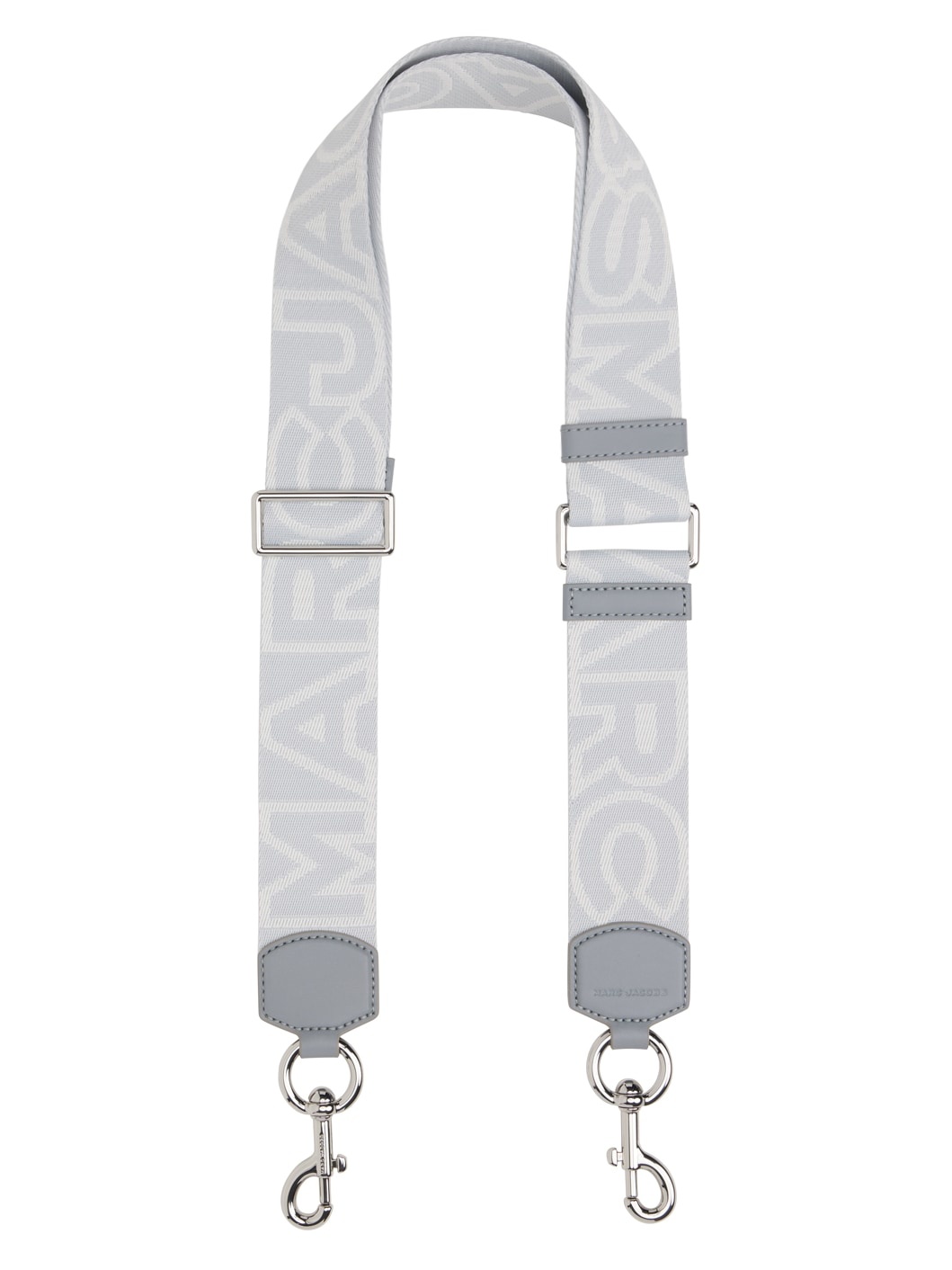 Gray 'The Outline Logo Webbing' Shoulder Strap - 1