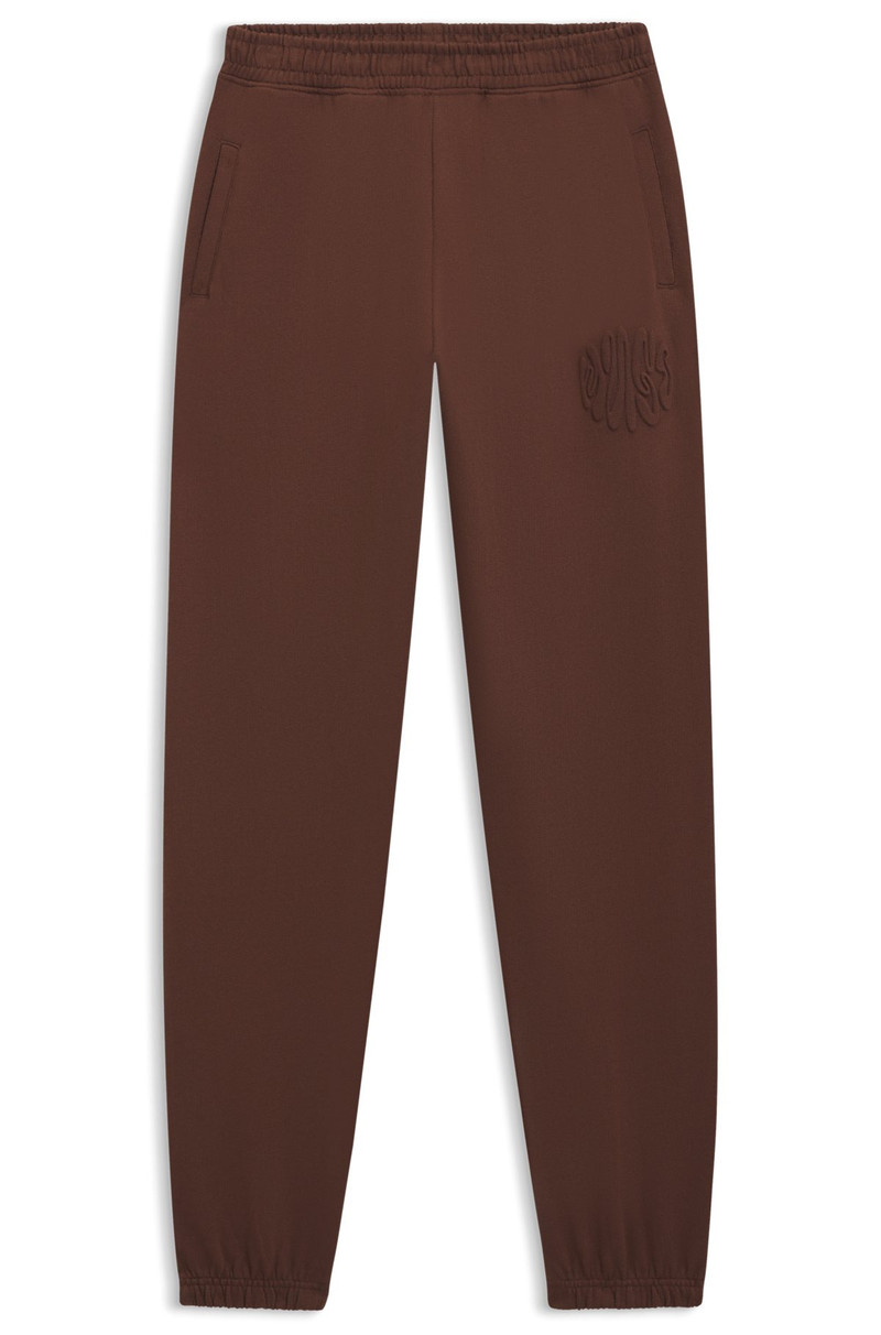 LOGO-ARTWORK TRACKSUIT BOTTOMS IN COTTON TERRY 1