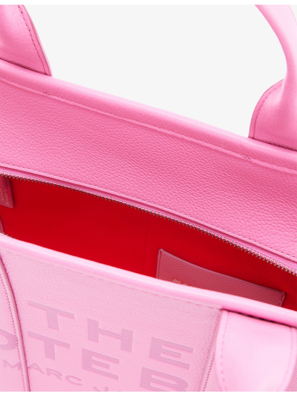 The Medium Leather Tote Bag - 8