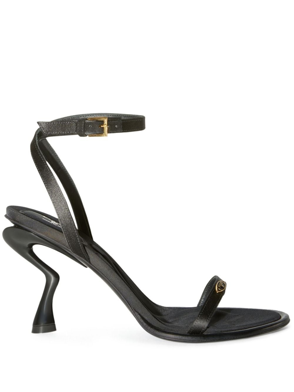 Emilio 80mm leather sandals - 1