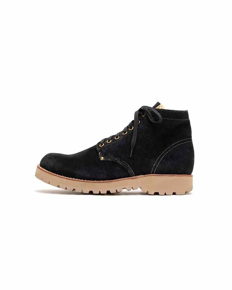 visvim BRIGADIER BOOTS-FOLK BLACK | REVERSIBLE