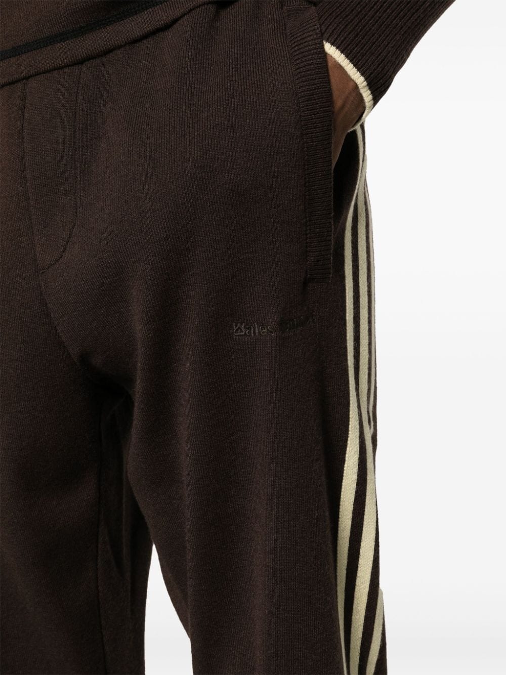 x Wales Bonner knitted track pants - 6