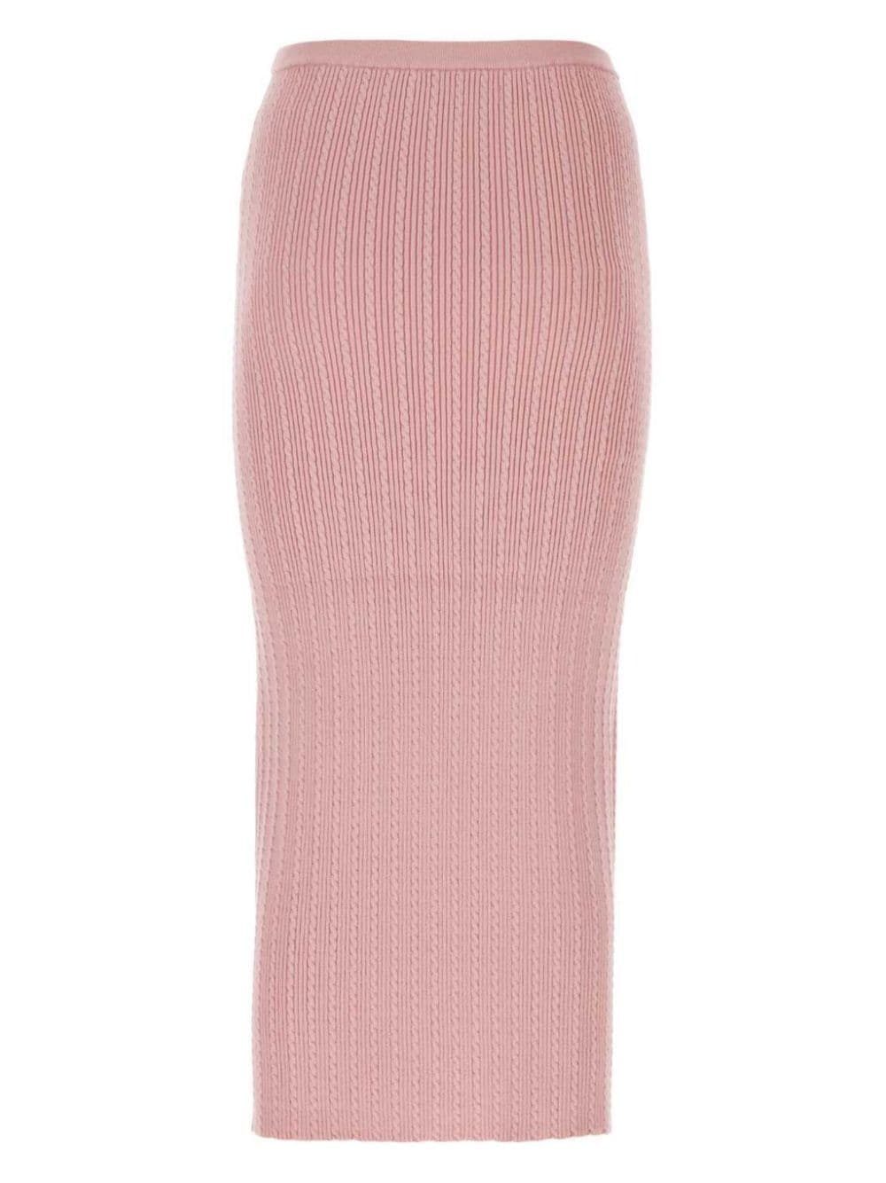 stretch cotton skirt - 2