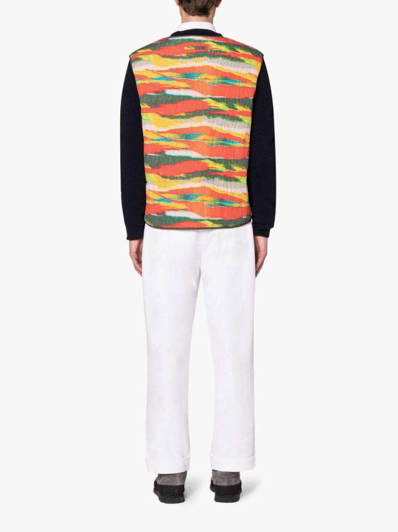 POP CAMO NYLON ZIP-UP GILET 3