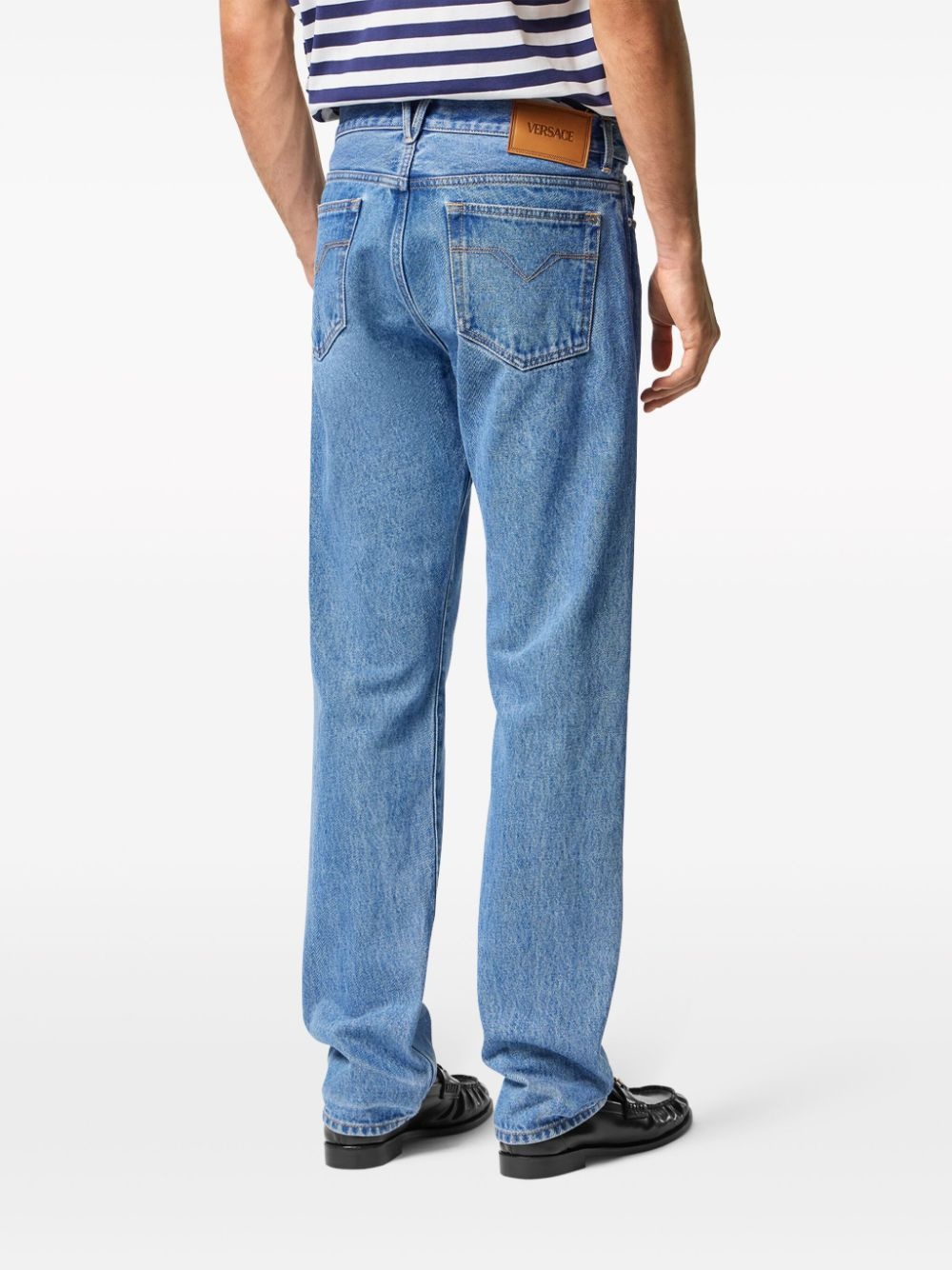 Medusa Biggie straight-leg jeans - 4