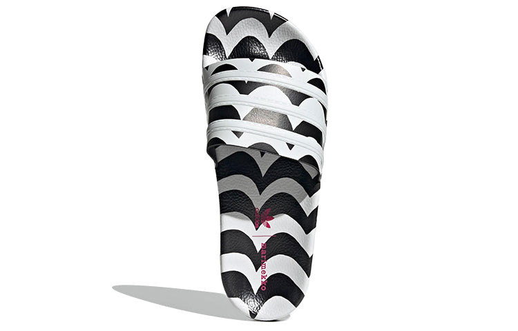 (WMNS) adidas Marimekko x Adilette Slide 'Laine Wave' GW7536 - 5