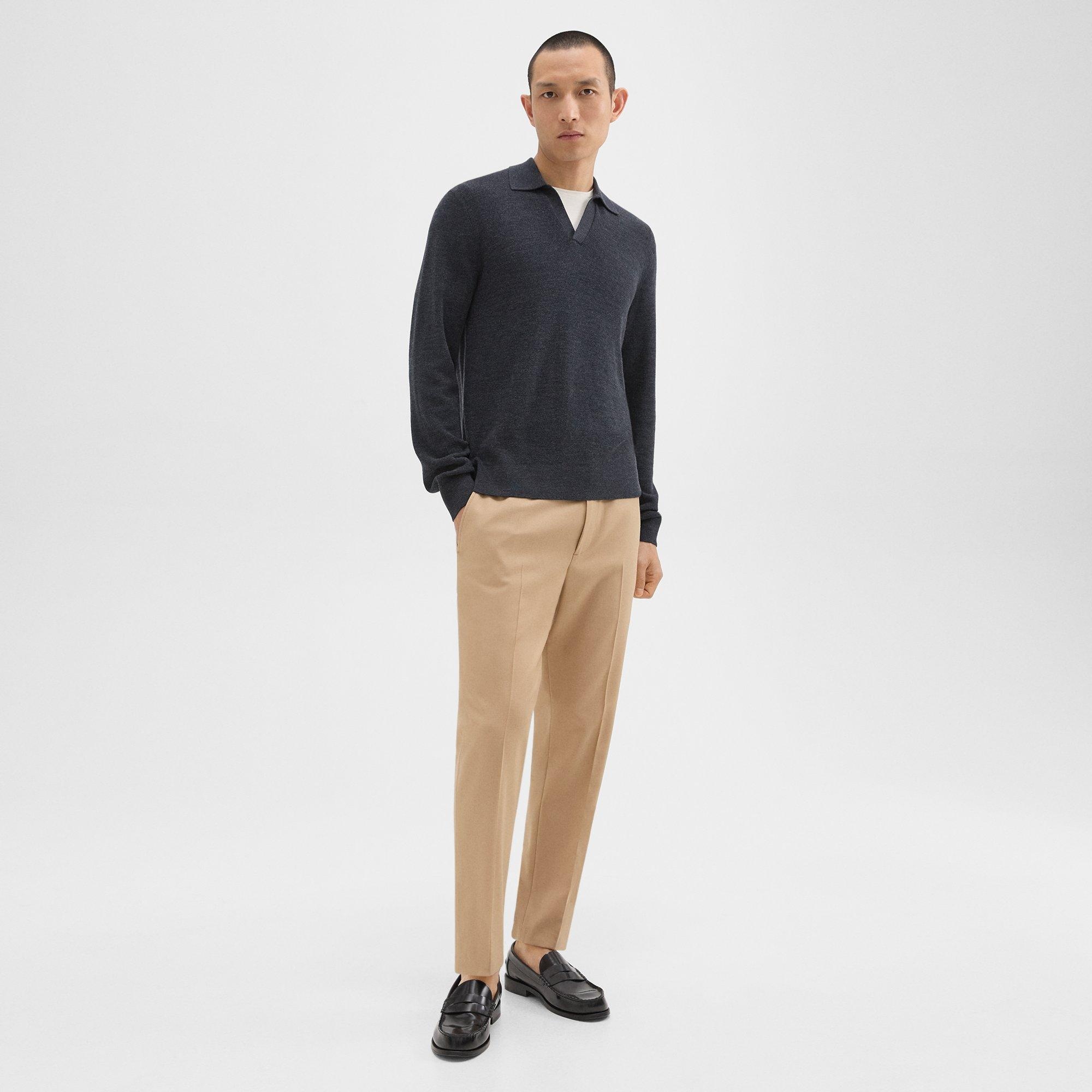 Johnny Collar Sweater in Merino Wool - 6