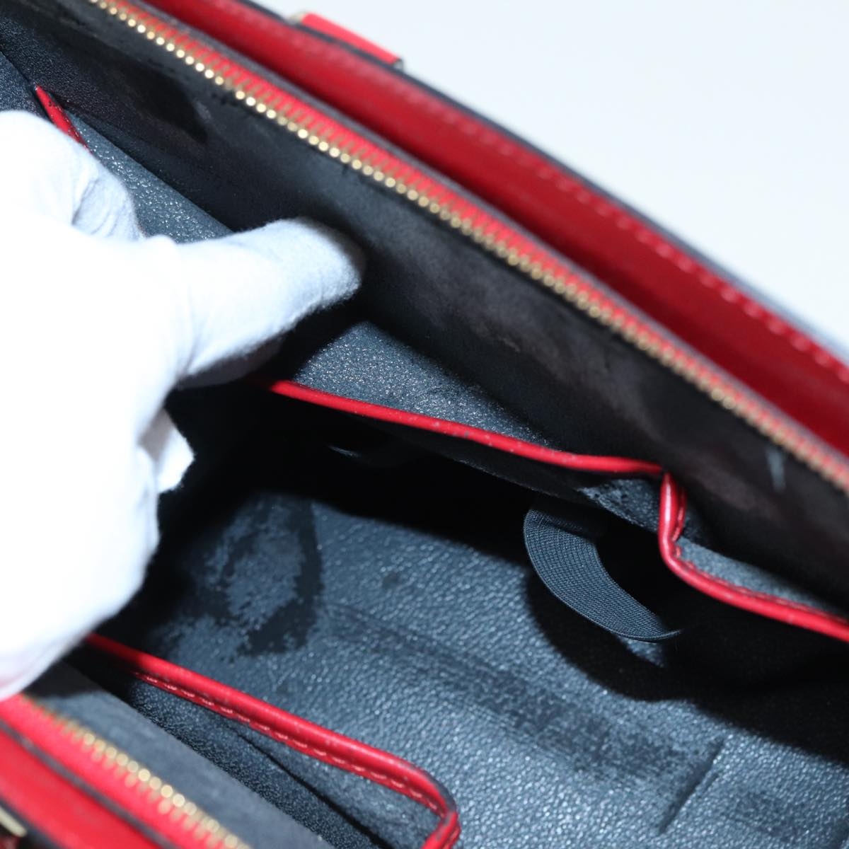 LOUIS VUITTON Epi Riviera Hand Bag Red M48187 - 15