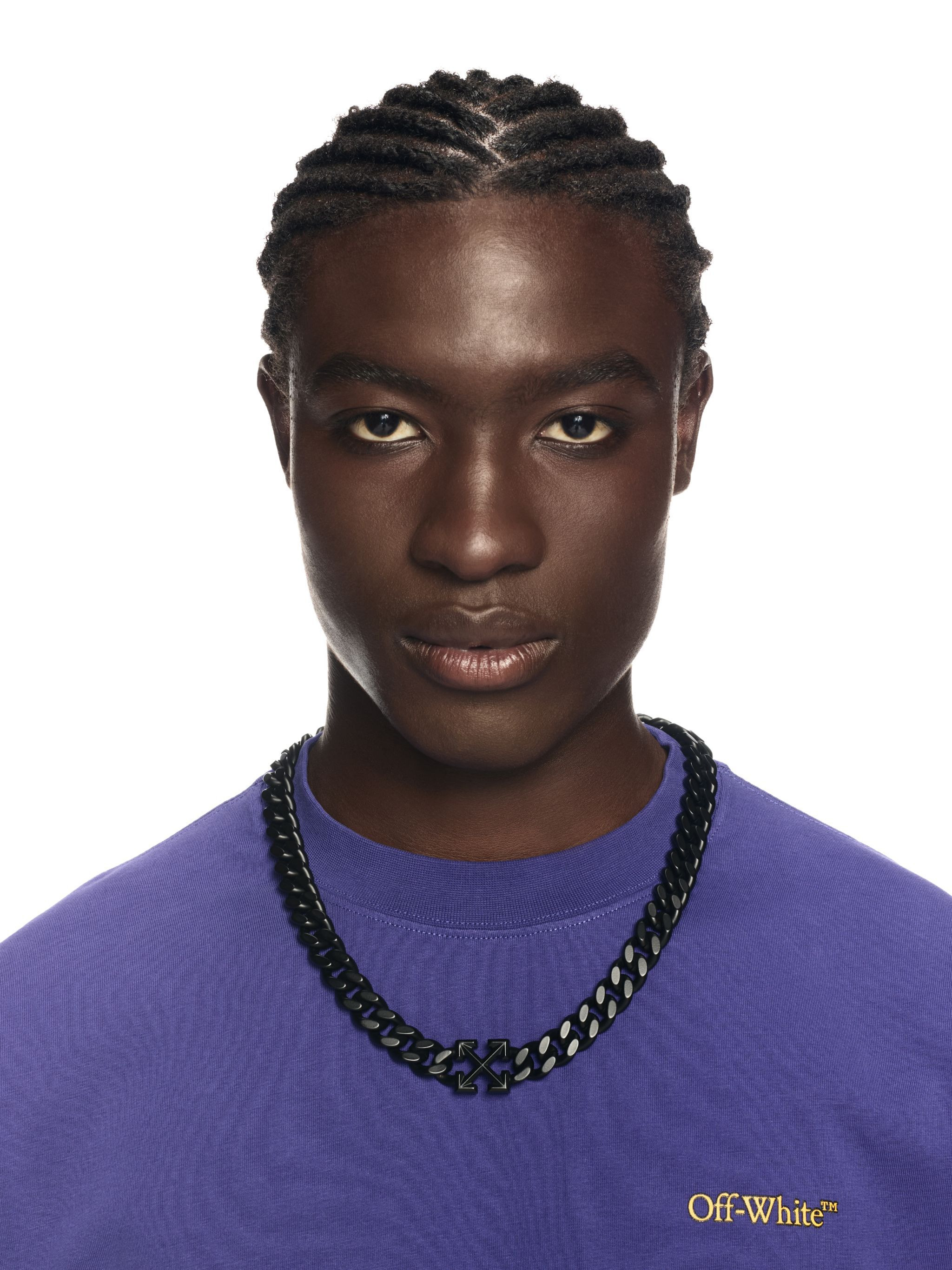 Black Arrow Chain Necklace - 2