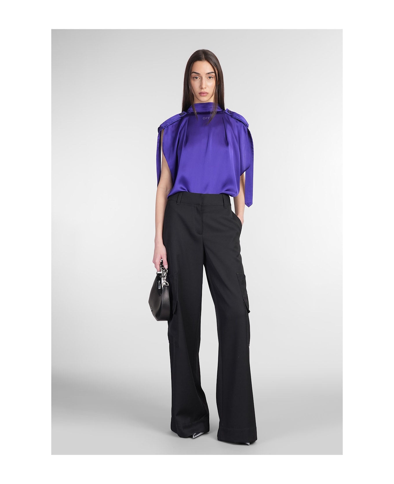 Topwear In Viola Acetate - 2