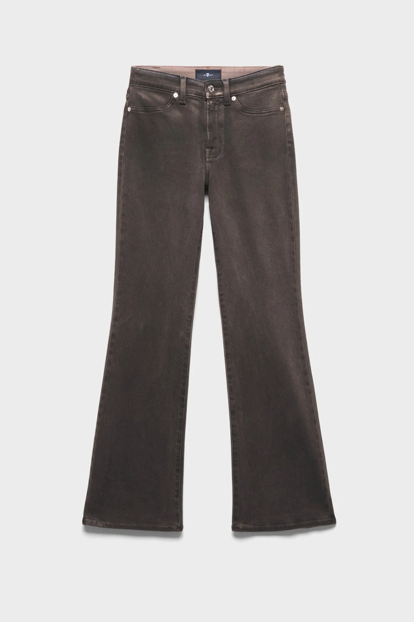 LEGGY BOOTCUT in Coated Denim - 1