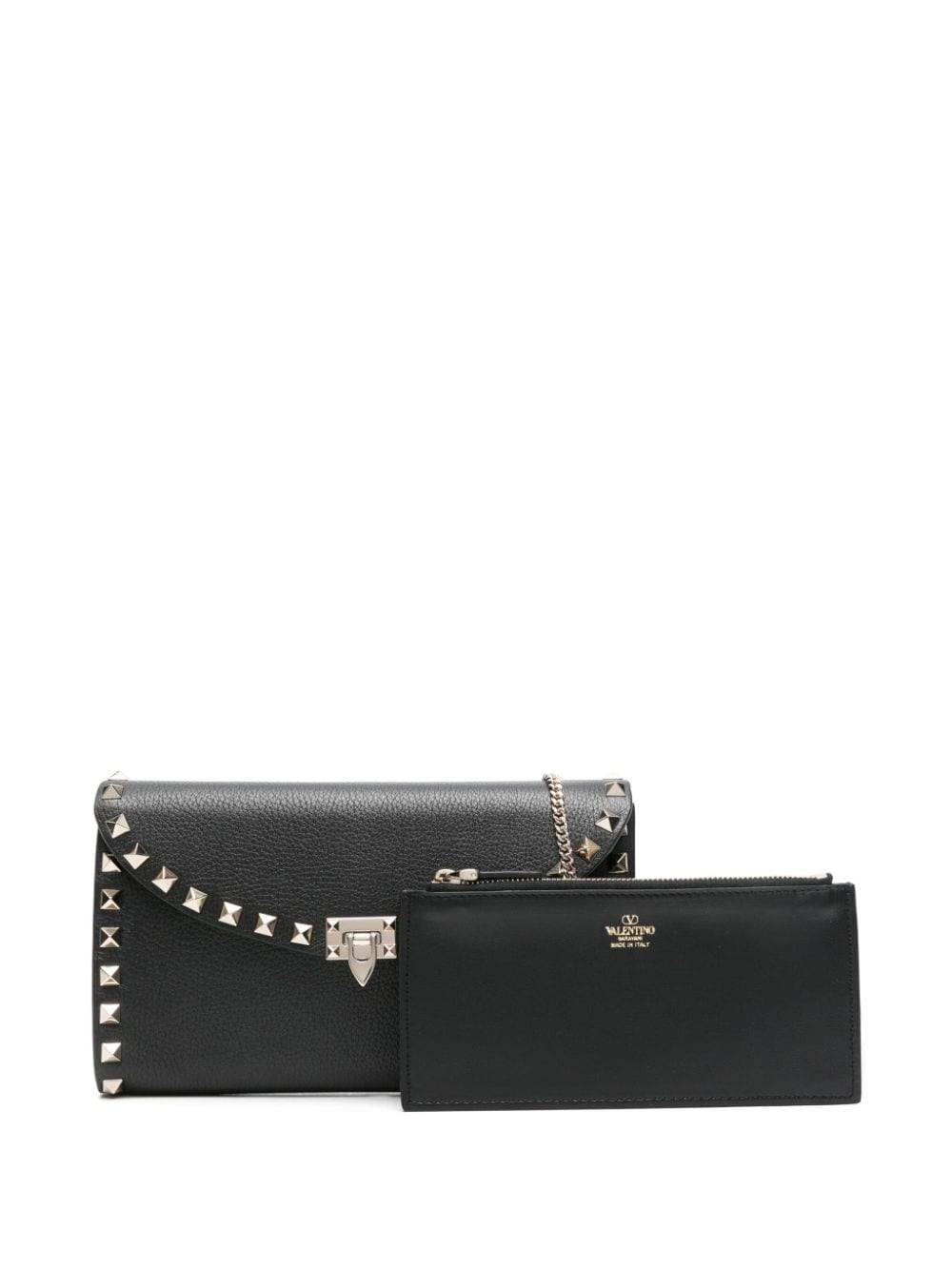 Rockstud leather crossbody bag - 6