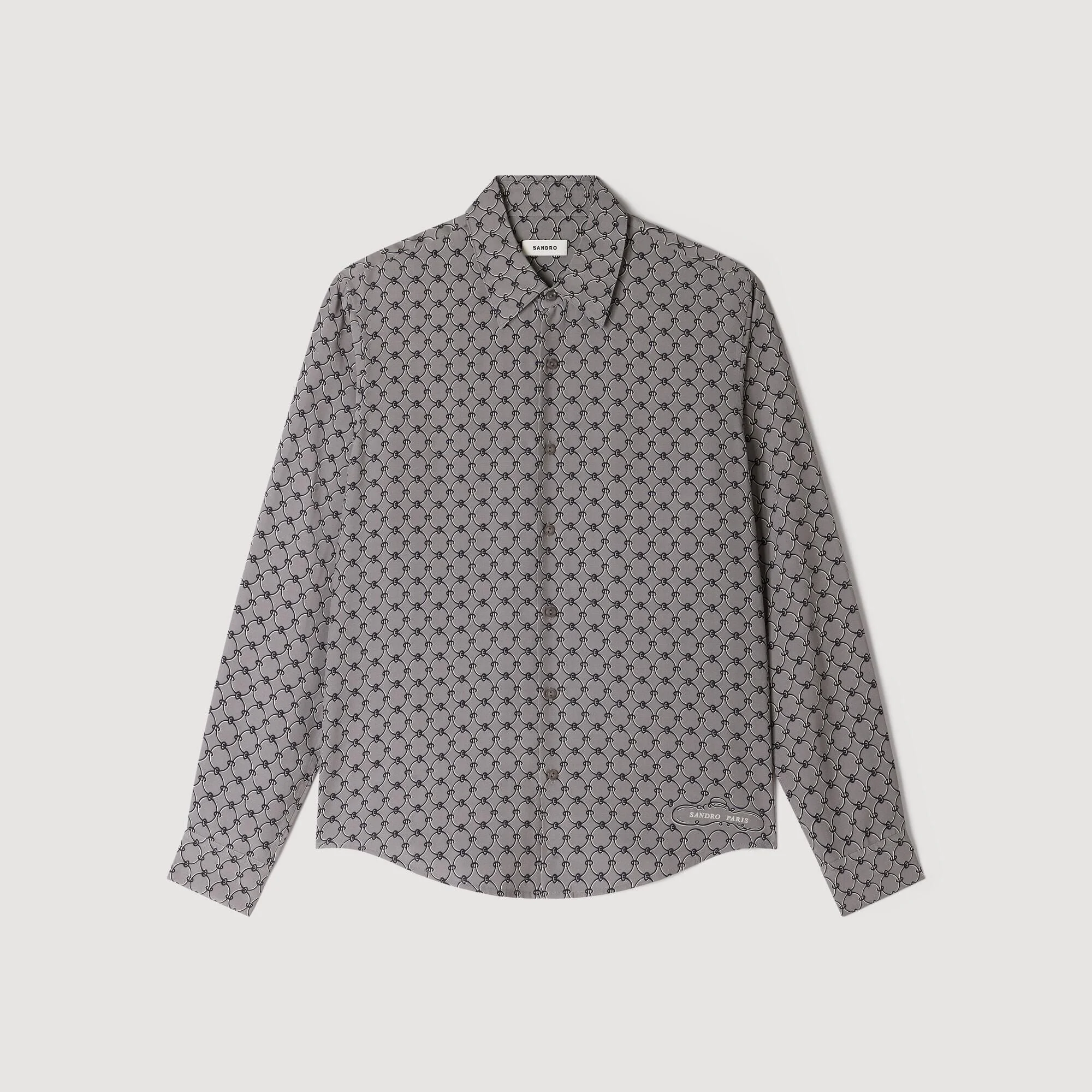 CHAIN PRINT SHIRT - 1