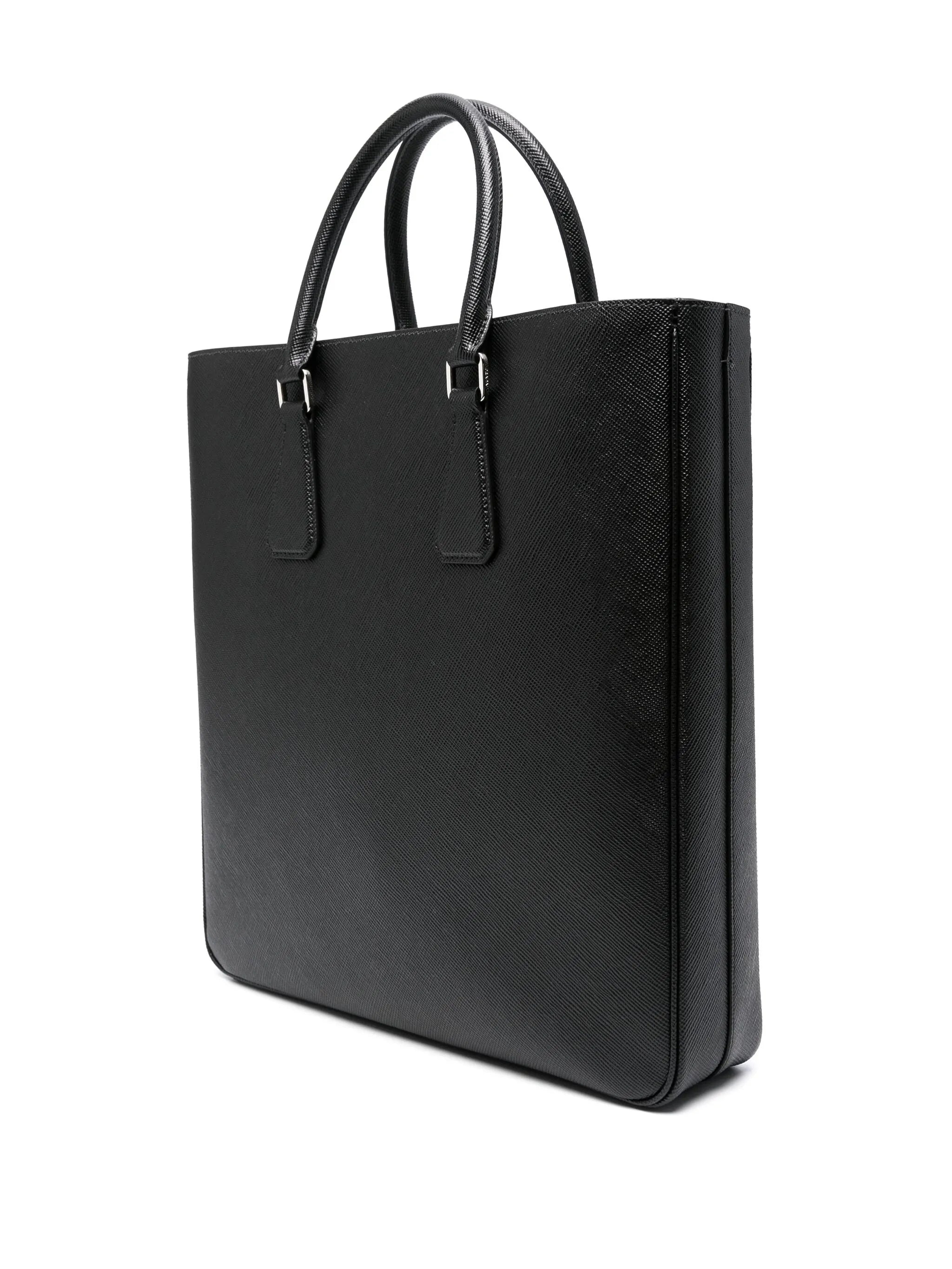 Triangle-logo Tote Bag - 3