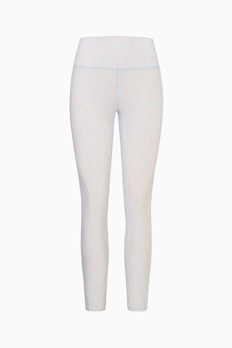 Santiana Blue Floral Active Legging 1