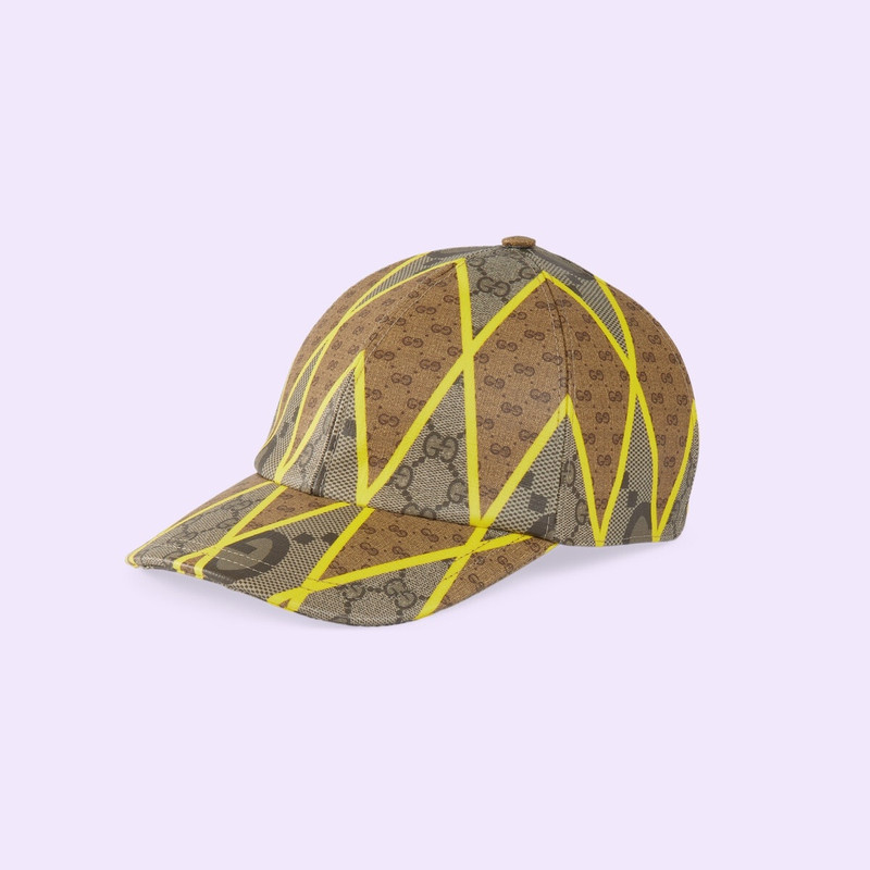 GG patchwork baseball hat 1