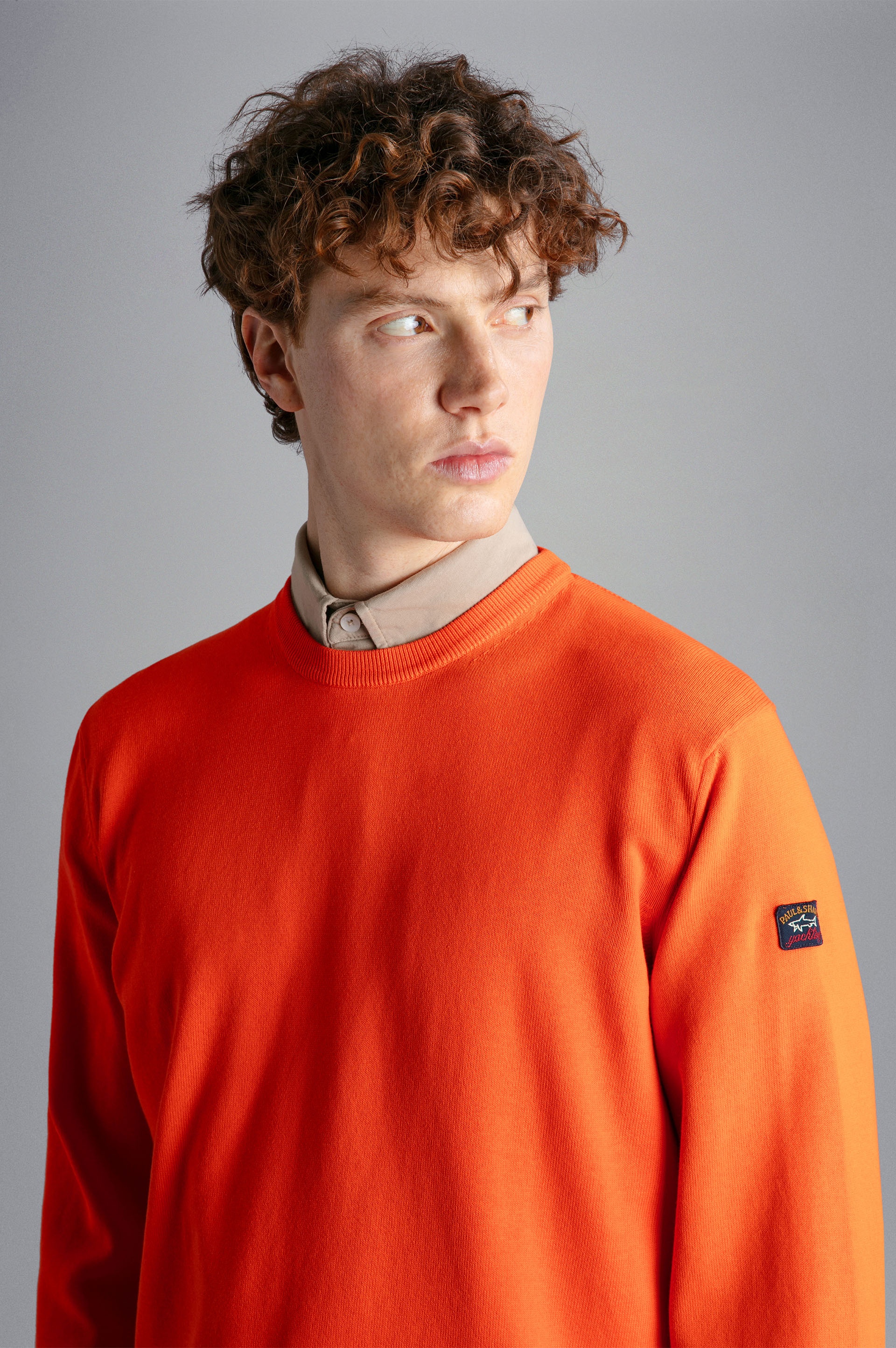 GARMENT DYED PIMA COTTON JUMPER - 4