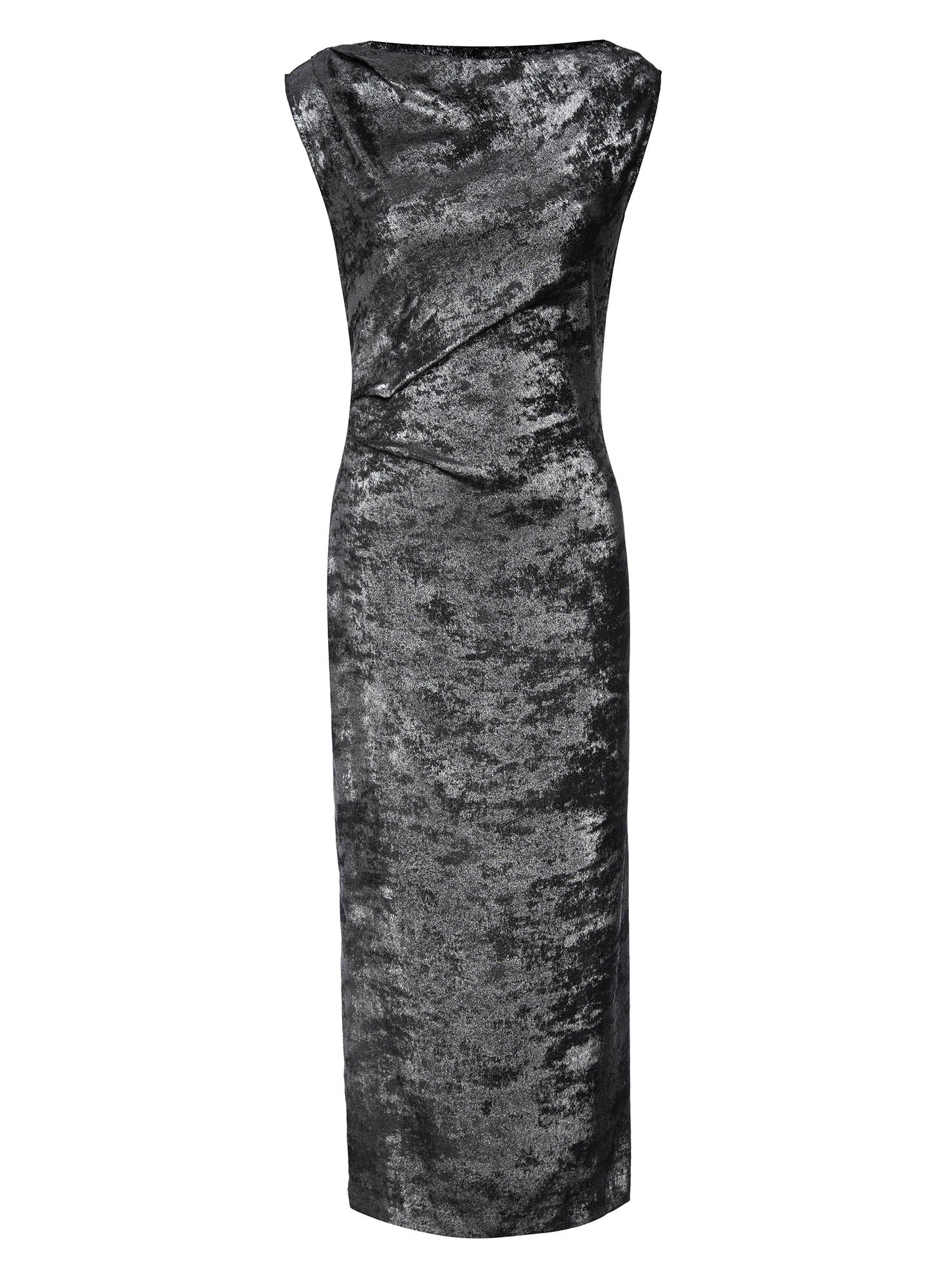 The Trey Draped Waist Dress - 2