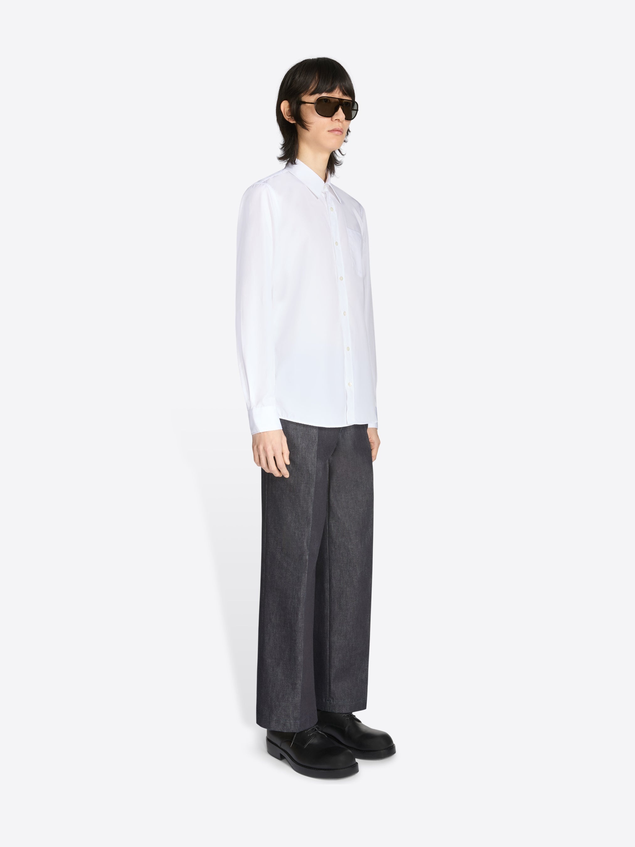 FITTED COTTON SHIRT - 3