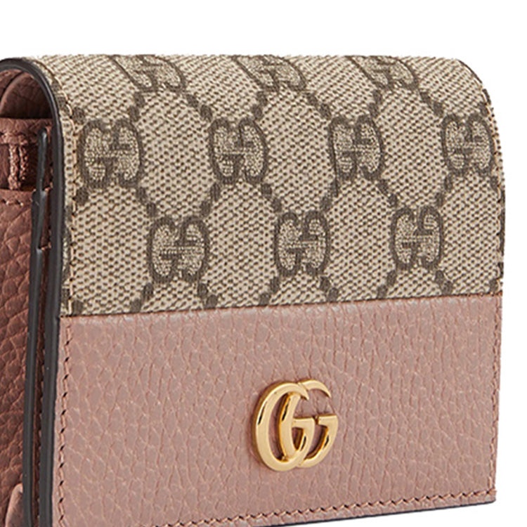 (WMNS) Gucci GG Marmont Card Case 'Porcelain Rose' 658610-17WAG-5788 - 5