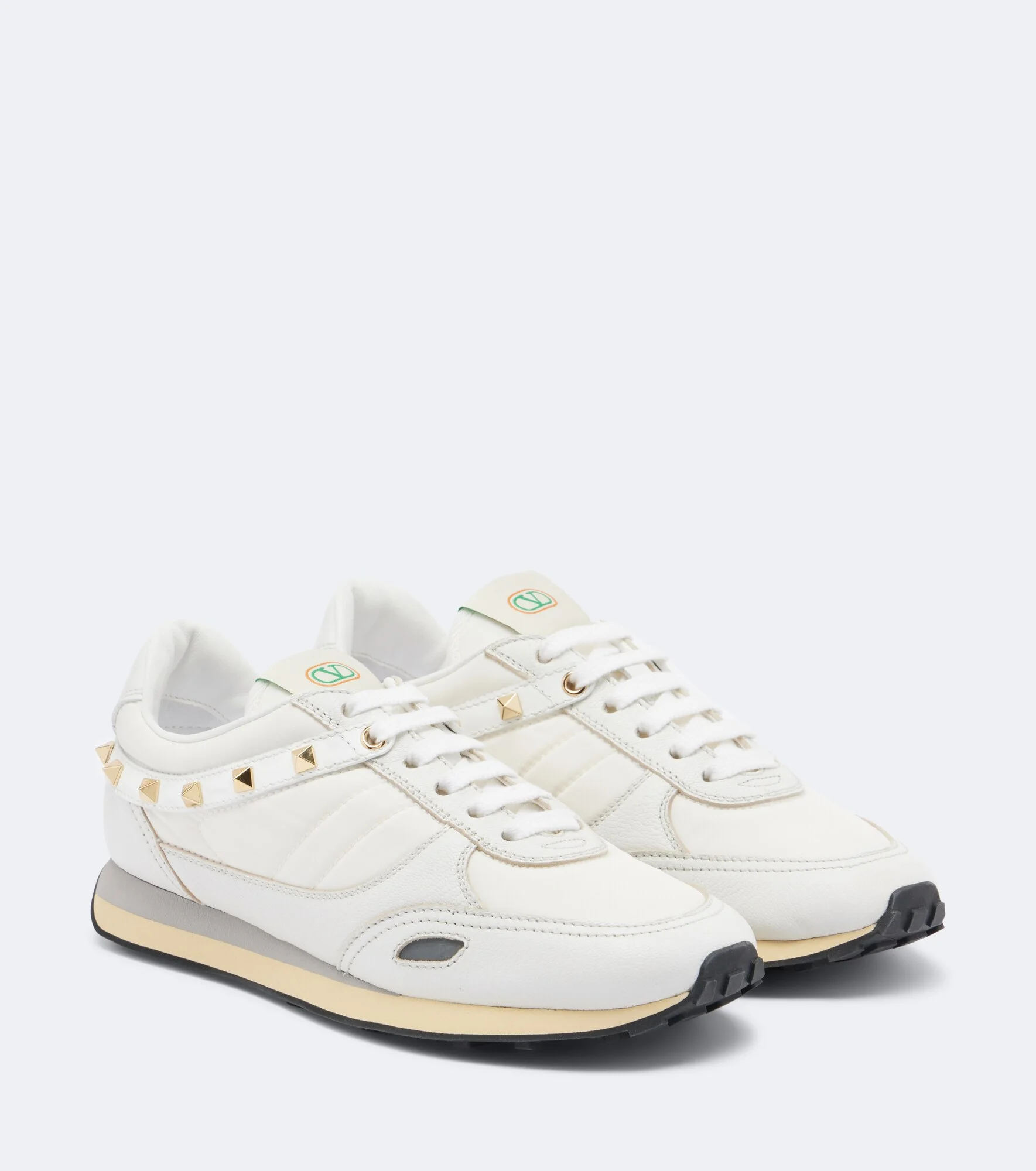 Stud Up leather sneakers - 1